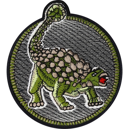 Dinosaurier figuren aufnäher - dinosaurier,