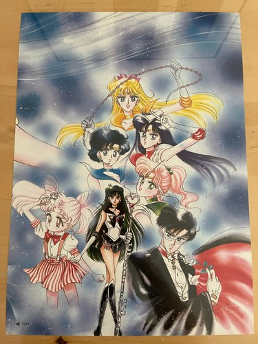 Sailor moon vintage poster - sailor,