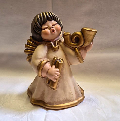 Thun keramikfigur engel - keramikfigur,
