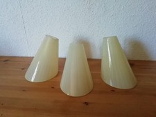 Lampenschirm 3 x  Ersatzglas Eistüte  50 Jahren