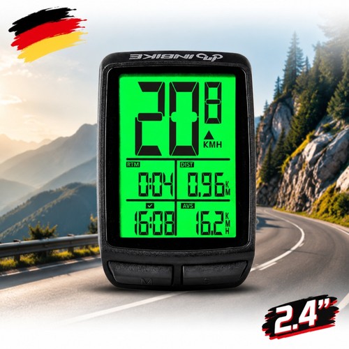 Funk fahrradcomputer lcd - funk,