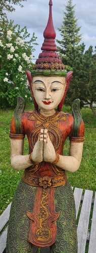 Tempelwächter statue asien - tempelwächter,