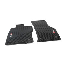 Gummi Fußmatten vorn Original Audi S3 (8Y) schwarz Allwettermatten 2er Satz OEM