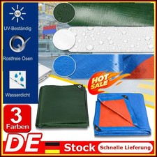 Abdeckplane Gewebeplane Schutzplane Bau Holz Garten Möbel Plane Ösen Bootsplane