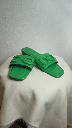 Sandalen pantoletten grün - /,