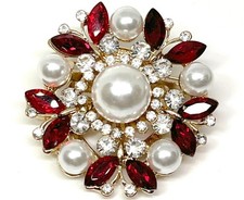 Brosche Anstecknadel Schalclip