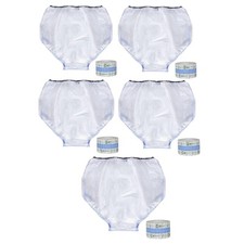 Wasserdichte Unterwäsche zum Duschen und Baden, wiederverwendbare Inkontinenzslips