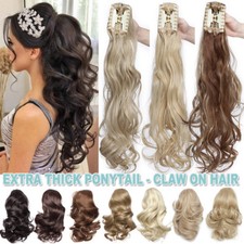 Klammer Haarteil Zopf