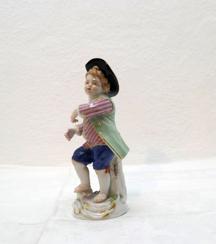 Meissen porzellanfigur knabe - meissen,