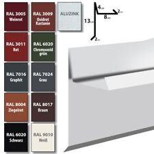 2m Ortgangblech II Ortblech Windblech pulverbeschichtetes 0,5 Zuschnitt 300mm