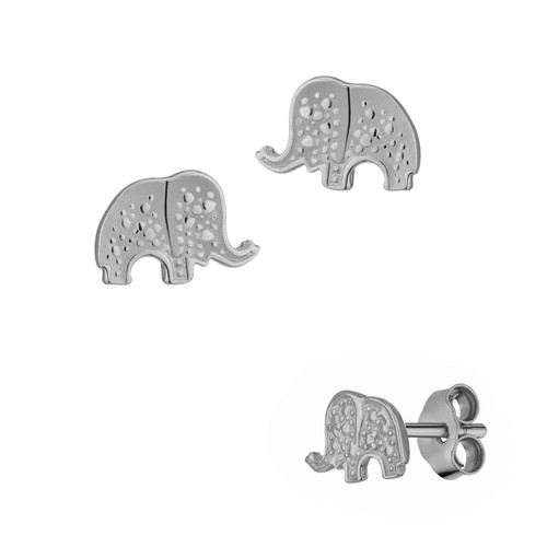 Kinder ohrstecker elefant - kinder,