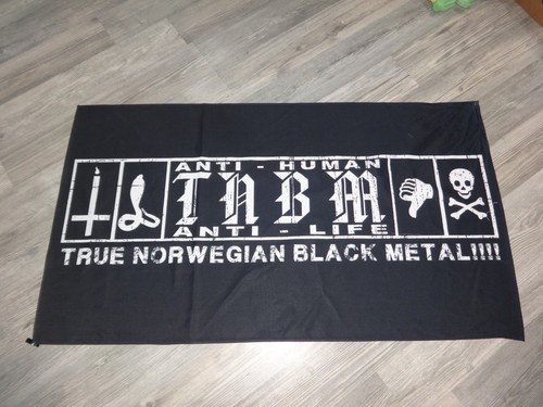 Taake flag flagge - poster, black