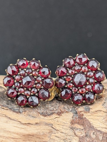 Antiker granat schmuck - schmuck, clips
