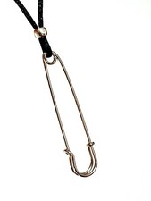 Sicherheitsnadel Anhänger - Remember Your Here & Loved - New Bohemia Ethno Je...