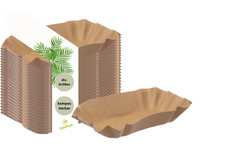 DeinPack Pommesschalen Braun |