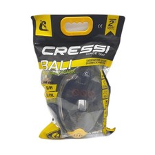CRESSI Bali Vollgesichtsmaske SchwarzGelb SM Tauchmaske Vollgesichtsmaske Ultra 
