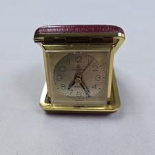 Dugena Reisewecker im Etui – Klappuhr – Vintage – Quartz - funktionstüchtig