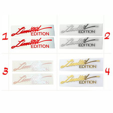 2x LIMITED EDITION Aufkleber