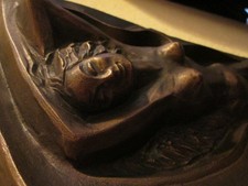 Schwere Bronze Figur