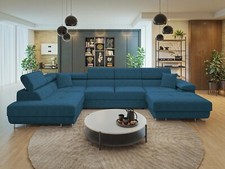 Ecksofa Torezio Bis Cord mit Schlaffunktion und Bettkasten Wohnzimmer M24