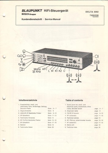 Blaupunkt delta 3092 - blaupunkt,
