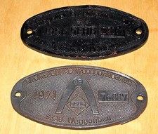 Fabrikschild siegener - fabrikschild, "siegener