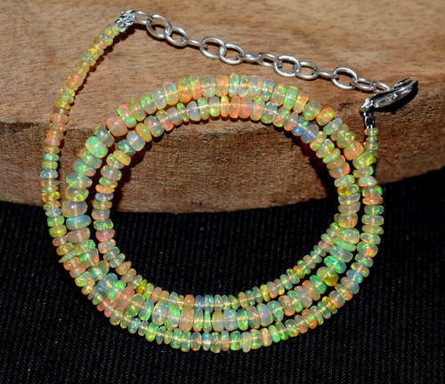 äthiopische opal halskette - Äthiopische,