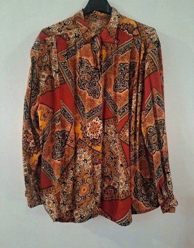 Vintage patchwork hemd - vintage, paisley
