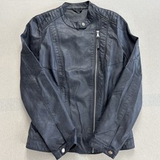 Kunstleder Jacke Damen Women