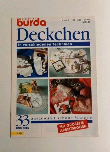 Burda spezial deckchen - burda,