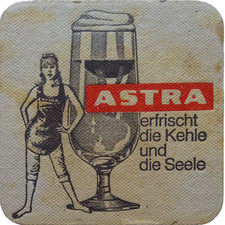 ALTER BIERDECKEL Astra St