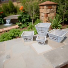 4x Pflanzschale Blumentopf