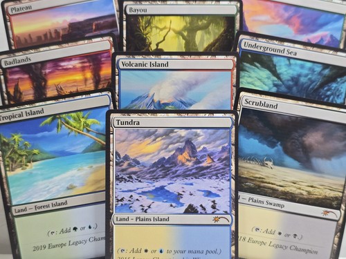 Mtg proxy dual lands x10 - mtg,