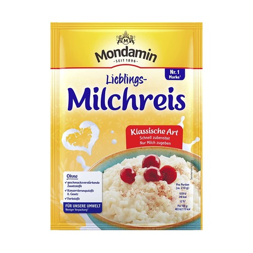 Mondamin milchreis klassische - mondamin,