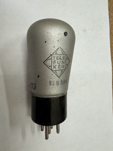 Radio tube telefunken ren904 - radio,