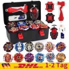 12x Kreisel für Beyblade Burst Starter Set Arena Bayblade Top Mit Launcher +Box