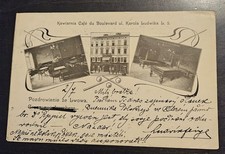 Lwow Polen Cafe de Boulevard