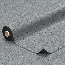 PVC Bodenbelag Vinyl Meterware Vinylboden Fußboden Auslegware Terrazo Grau 140cm