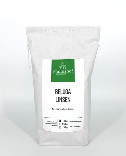 Beluga linsen nachhaltig - beluga,