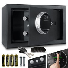 Möbeltresor mit Fingerabdruck 3 Größen Elektrisch Dokumenten Geld Tresor Safe XL