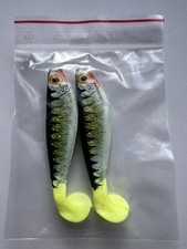 Profi Blinker Attractor Gummifisch Gr. E Farbe Barsch