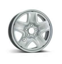 4x 7x17 ET50 Stahlfelgen