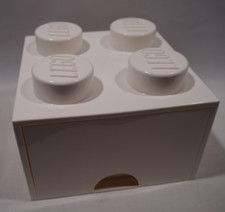 LEGO® Storage Brick 4 mit Schublade  Aufbewahrungsbox weiß