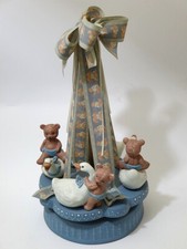 Porzellan Spieluhr 39,5 cm