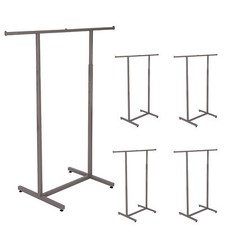 5x Kleiderständer Kleiderstange Verkaufsständer Ladeneinrichtung B: 125 cm 
