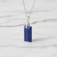 Lapislazuli halskette damen - lapislazuli,