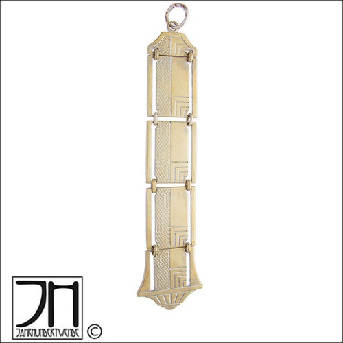 Art deco chatelaine - art,