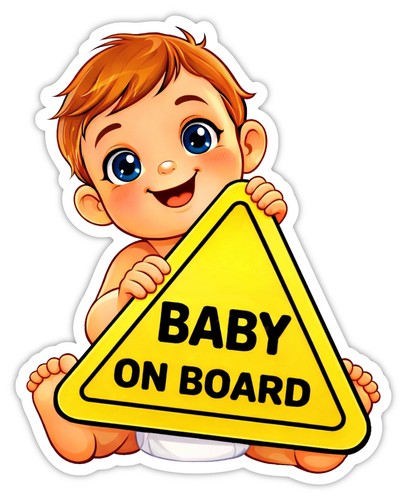 Baby board kind - on,