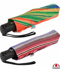 Doppler Regenschirm Mini Damen Taschenschirm AufZu-Automatik Carbonsteel Fantasy