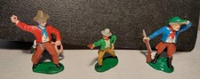 DDR Indianer, Cowboys: 3 verschiedene Cowboy Figuren